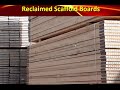 reclaimed scaffold boards bargain