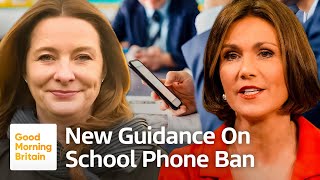 Susanna Questions Gillian Keegan on Guidance to Ban Phones in Schools