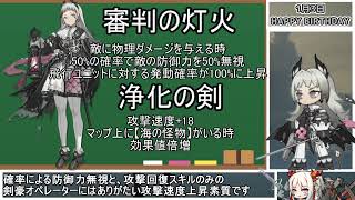 【アークナイツ】3分でわかるイベリアだけでなくテラ全てを照らす灯火となってほしい誕生日のアイリーニを解説してみた【ゆっくり解説】