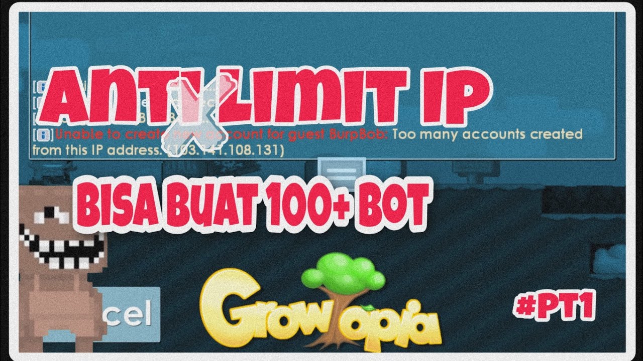 GROWTOPIA| TUTORIAL CARA MEMBUAT AKUN BARU 2022 TANPA RIBET MUDAH ...