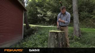 Présentation tarière QuikDrill™ - FISKARS