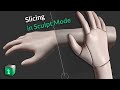 Blender Secrets - Slicing Objects in Sculpt Mode
