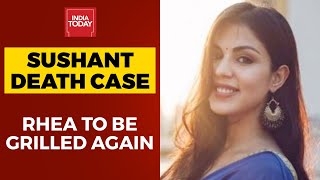Sushant Singh Rajput's Death Case: Rhea Chakraborty To Be Grilled By CBI Today