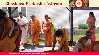 Live from Chesterfield, New Jersey, USA: Sadyojata Paddhati Sri Rudrabhishekham and Sri Rudra Homam