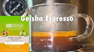 Geisha Espresso Workflow - MiiCoffee Apex