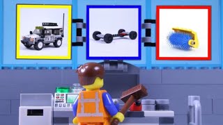 LEGO Experimental Vehicle Street Cleaner STOP MOTION LEGO Emmet's Truck Build | LEGO | Billy Bricks