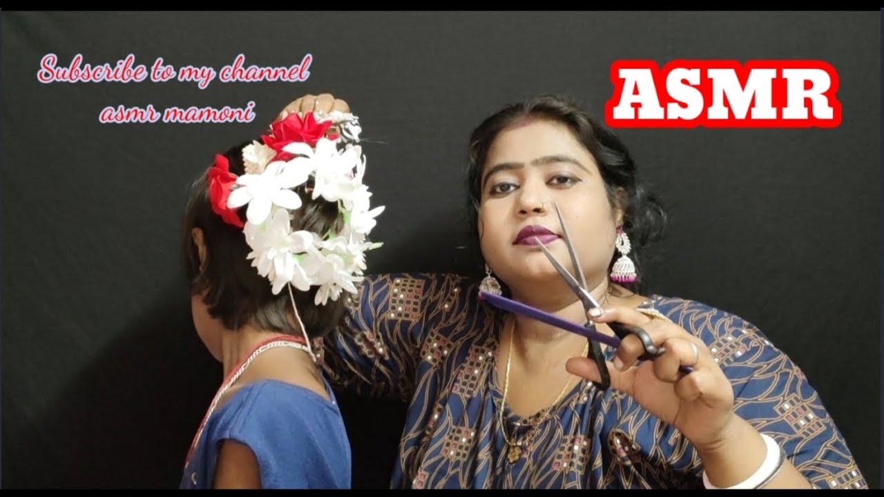 Asmr Haircut And Hairstyle Roleplay Youtube