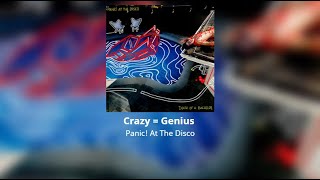 Panic! At The Disco - Crazy=Genius (Audio)