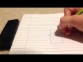 How to draw a snow golem