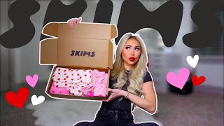 $500+ SKIMS Valentine's Collection Try-On Haul 2024!