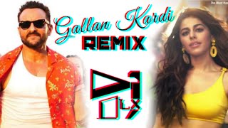 Gallan Kardi (Remix) | DJ DLX | Dil Luteya | Jawaani Jaaneman | Saif Ali Khan | Jazzy B | Tabu |