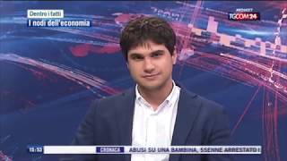 Alvise Maniero ospite a TGCOM24 10-07-2018