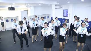 ECC (50) Celebration Dance #mfas #flightattendant #viral #training #cabincrew #trending #dance