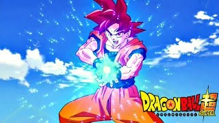 Goku Tests His Kamehameha As a Super Saiyan God Form - Dragon Ball Super (English Dub)