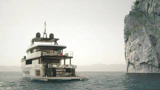 Mangusta Oceano 39 | Your seaside glass villa | Mangusta Yachts