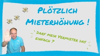 Darf der Vermieter die Miete einfach erhöhen?