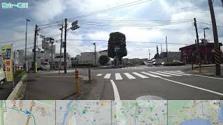 隣駅まで自転車で行く 宮山駅～寒川駅