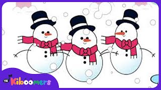 Five Little Snowman - The Kiboomers Preschool Songs & Nursery Rhymes for Winter