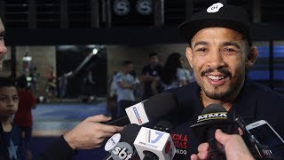 Jose Aldo Still Open To ‘Big’ Lightweight fight [With Captions] - MMA Fighting