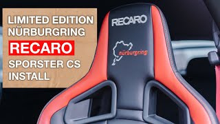 Nürburgring RECARO Sportster CS Heated Seats Install