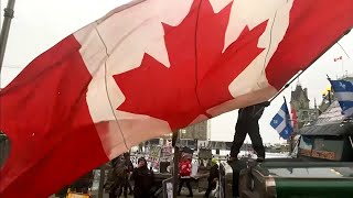 Canadian Truckers Protest Vaccine Mandates