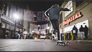 CITY NIGHT SESSION | Longboard Freestyle x Dancing