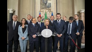 Meloni oggi al Quirinale, la dichiarazione dopo le consultazioni: \