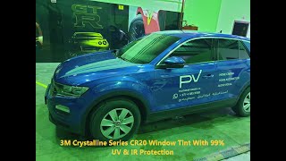 3M Crystalline Series CR20 Window Tint With 99% UV \u0026 IR