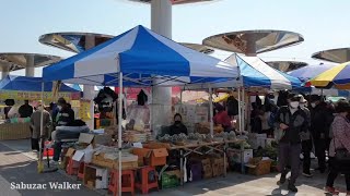 Moran Folk Market Walking Tour.Seongnam City, Gyeonggi South Korea | 모란시장 탐방.20.04.24