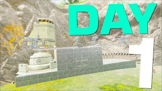 How a 10,000 Hour Duo Play On Day 1! - ARK PvP