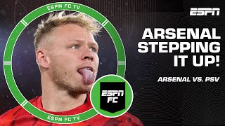 EVERY Arsenal player is PLAYING HARD 😤 Arsenal vs. PSV [FULL REACTION] | ESPN FC