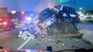 Top 15 Craziest High-Speed Police Chases Caught on Dashcam!