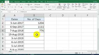 How to calculate number of days from given dates in Urdu/Hindi