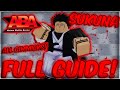 [ABA] Full Manga Sukuna GUIDE! How To Use EVERY Skill + Gimmicks!