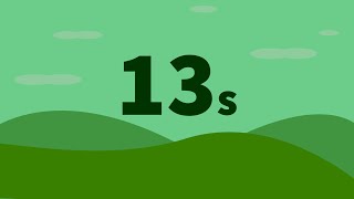 13 Second Timer (Basic Green)