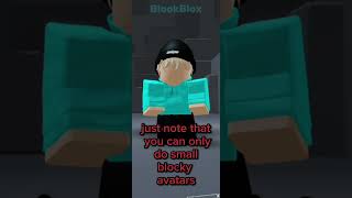 How To Get A Tiny Roblox Avatar! #roblox #robloxyoutube #robloxcommunity