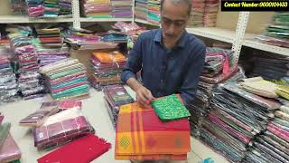 Biggest wholesale Sarees Shop in Chennai/ரூ 150 முதல் தீபாவளி Festival Collection wholesale market