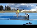 guxc steeplechase water jump practice @ sfcc 3.15.13