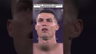 FIFA PLAYS @IShowSpeed -WORLDCUP SONG. MAKES RONALDO CRY #ronaldo #ishowspeed #w