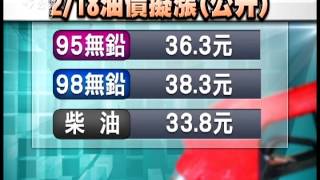 20130215 公視晚間新聞 外界估下週中油油價 恐漲2角左右