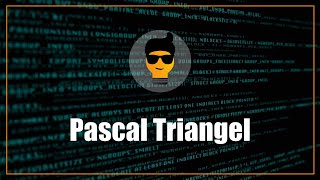 How to solve pascal triangle | javascript solution