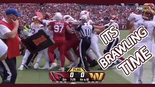 NFL Football Fights and Most Heated moments 2023-2024 Season Week 1