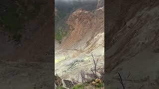 Volcano in japan （The Owakudani Kurotamago-kan）大涌谷