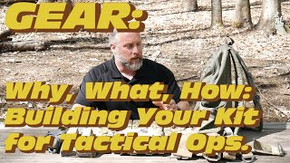 GEAR: Why, What, How. Building Your Kit  for Tactical Operations.