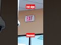 exit sign doomed