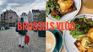 Brussels Vlog 🇧🇪 Jubilee Weekend Trip to Brussels🚆/Belgian Beer&Waffle Mukbang🍺/Chocolate Museum🍫