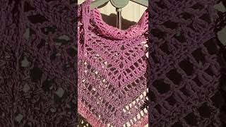 Рукоділля з Nilena Sans jimin with you шаль shawl бактус вязание crochettutorial