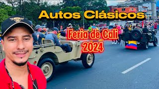 Impresionante Desfile de AUTOS CLÁSICOS Y ANTIGUOS / Feria de Cali 2024