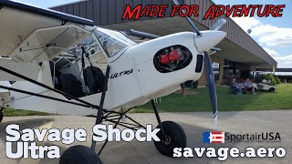 Savage Shock Ultra, Light Sport Aircraft, Savage Aircraft, SportAir USA.