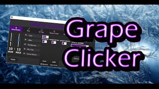 Grape - Minecraft AutoClicker | W-Tap, Throw Potion, Rod Trick...